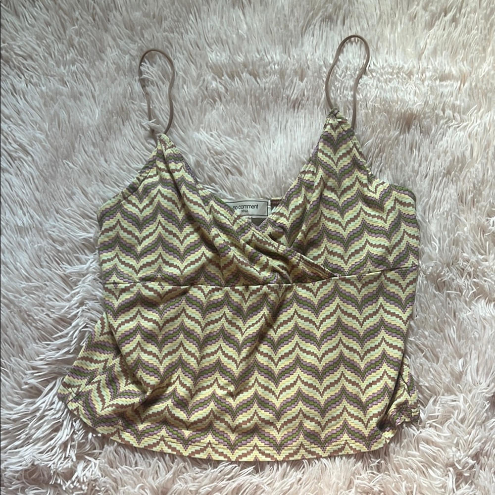 Yellow Crop Top